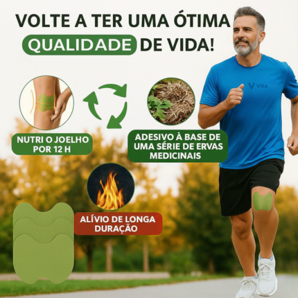 Adesivo Analgésico Vitaflex + Frete Grátis