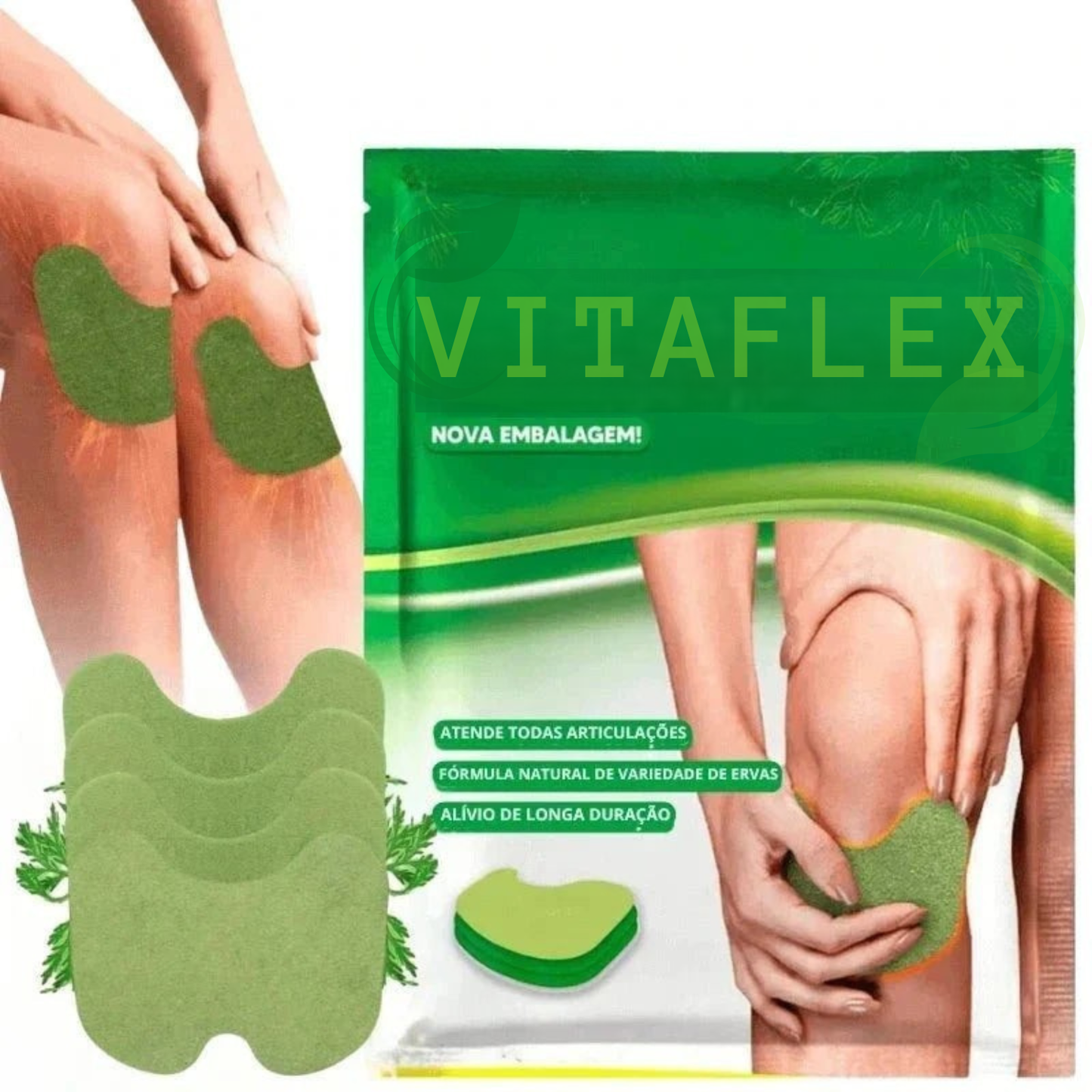 Adesivo Analgésico Vitaflex + Frete Grátis
